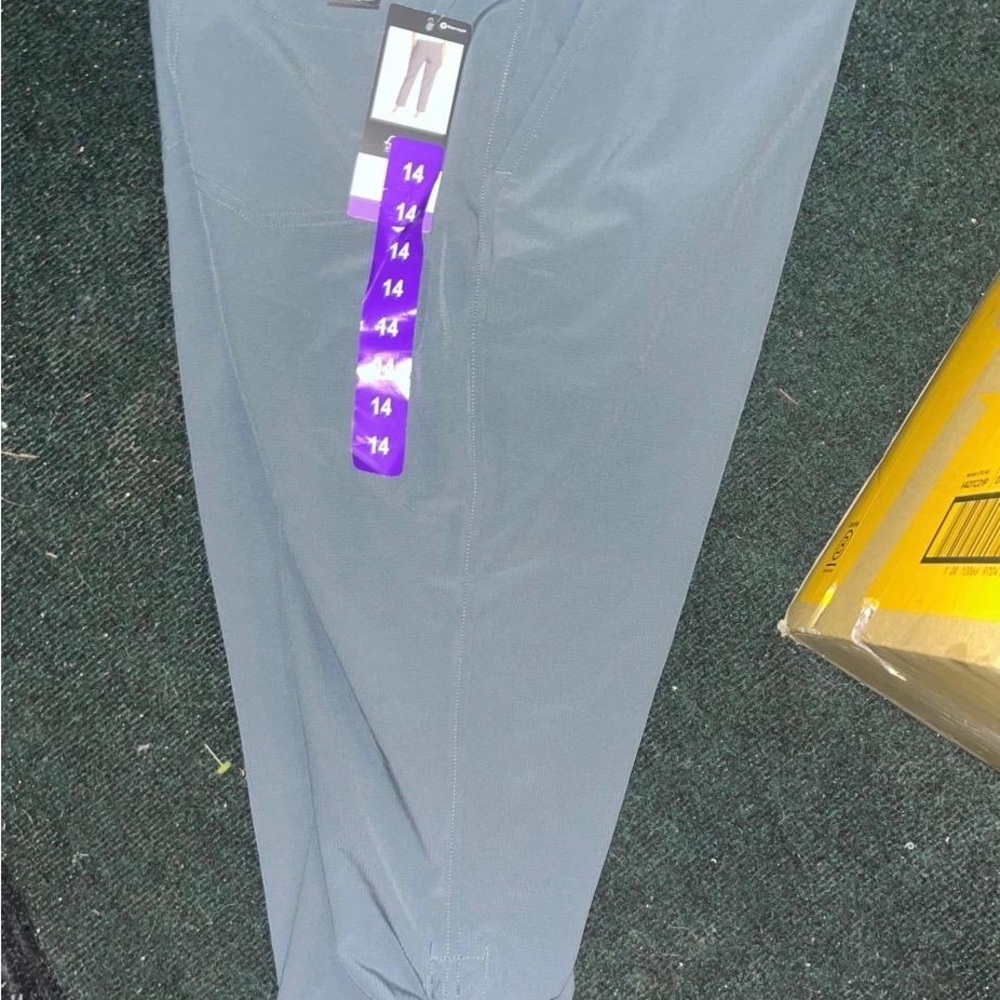 Gray Drawstring Pants - Picture 3 of 3